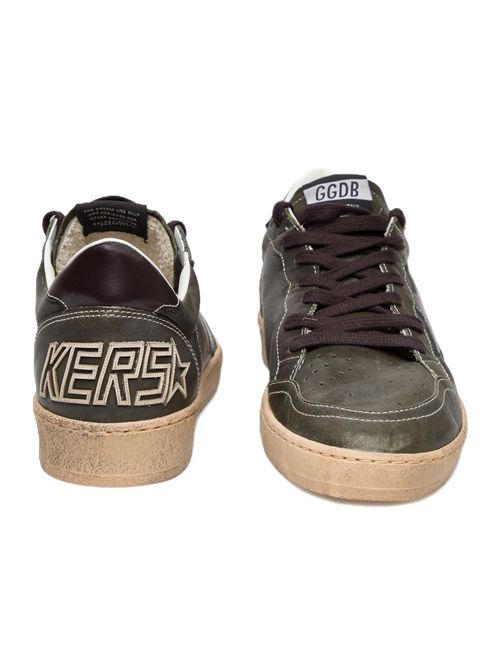 ballstar nappa leather star Dark Green Black Golden Goose | GMF00117.F008725.36105DARK GREEN/BLACK